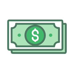  Engaging Icon for Dollar Bill Transactions