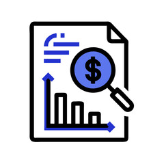  Key Economic Analysis Report Icon