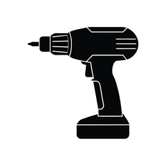 impact driver isolated with white background