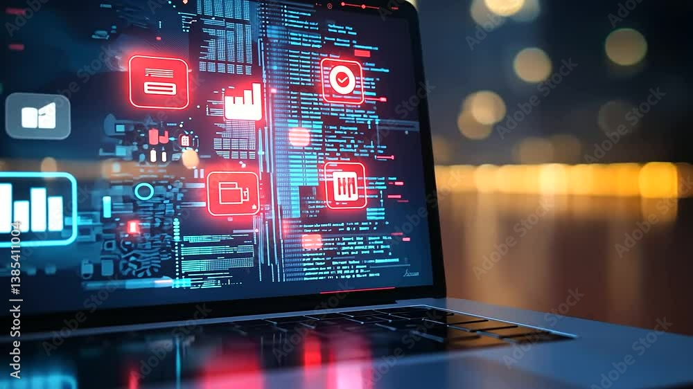 Poster enhancing efficiency through ai-driven data tools and interactive chatbot interfaces.