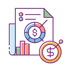  Financial Performance Assessment Icon for Evaluation