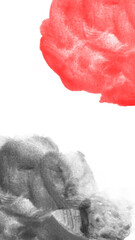 red paint brush