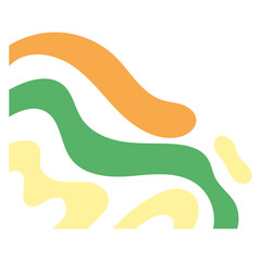 Corner Liquid Topography