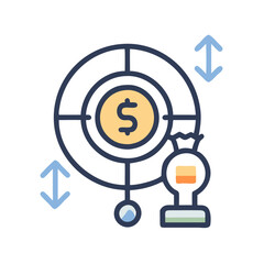  Investment Strategy Icon for Success
