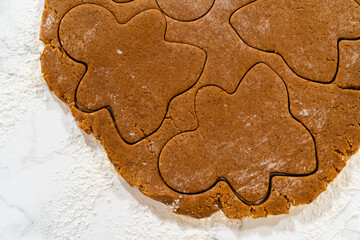 Making Orange Zest Gingerbread Cookies with Gingerbread Girl Cutters