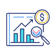  Market Trends Analysis Overview Icon