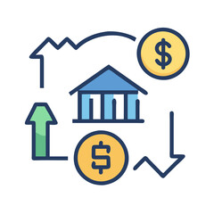  Comprehensive Collection for Stock Exchange Icons