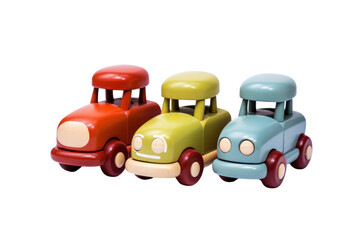 stackable baby toy car set featuring multiple mini vehicles Isolated on white background