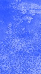 Blue Watercolor Texture on Paper – Abstract Hand-Painted Background