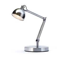 Modern Desk Lamp with Adjustable Arm and Sleek Metal Design for Optimal Lighting.