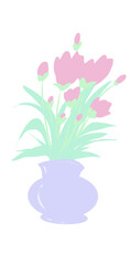 A pot of flower