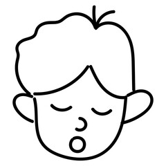 Person Face Doodle