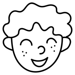 Person Face Doodle
