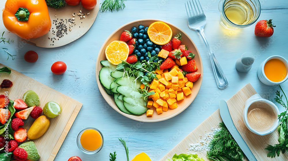 Poster an ai powered system automating personalized nutrition plans by analyzing real time dietary preferen