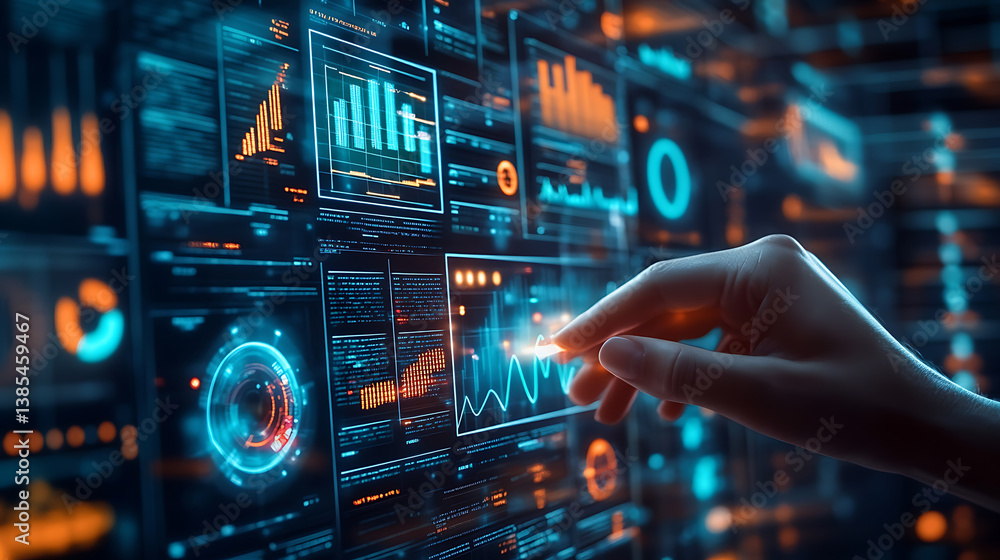 Poster an ai powered system automating project management by analyzing real time task progress and resource