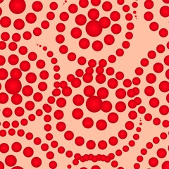 red circles background