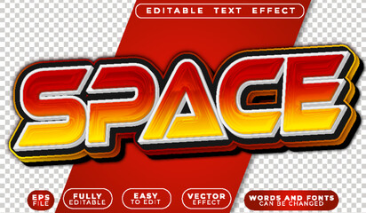 Space Red Galaxy Stars Cosmos Fully Editable Vector Text File © MehmetMelih