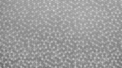 A gray texture background with a pattern of hexagons. pattern is made up of squares and triangles