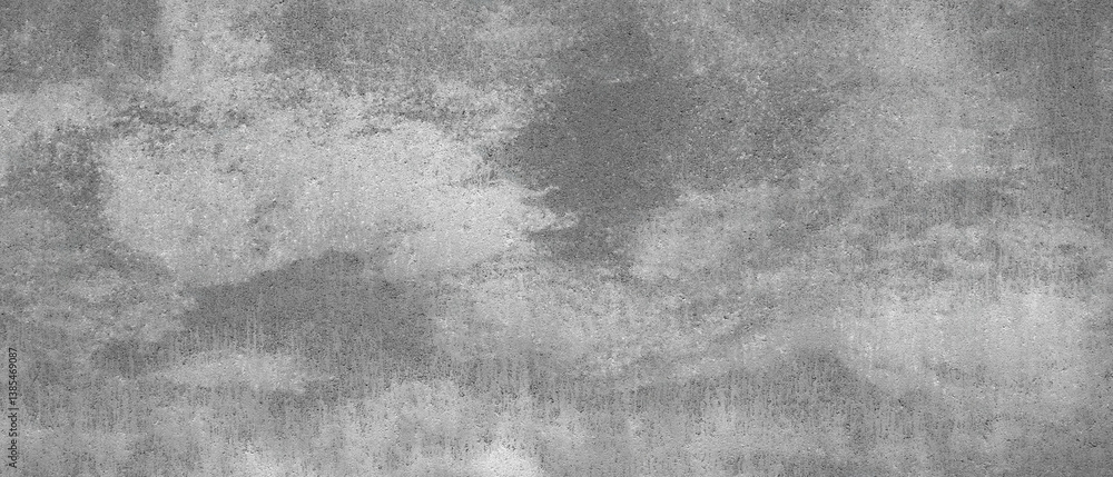 Poster a grey wall with a cloudy sky in the background. the wall is made of concrete and has a rough textur