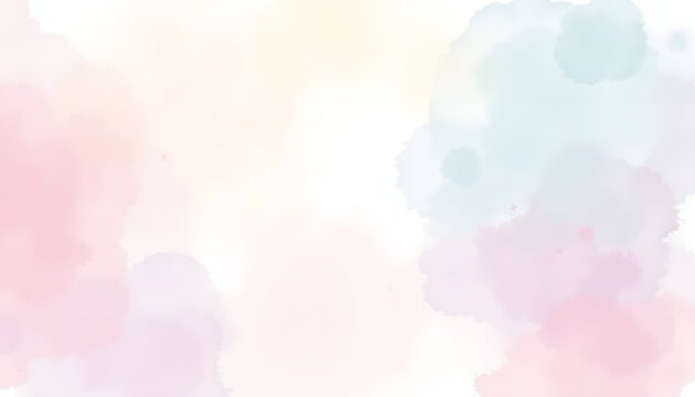 A beautifully textured background featuring soft pastel colors and delicate watercolor brush strokes, creating a sense of elegance and sophistication perfect for a modern design cover or composition.