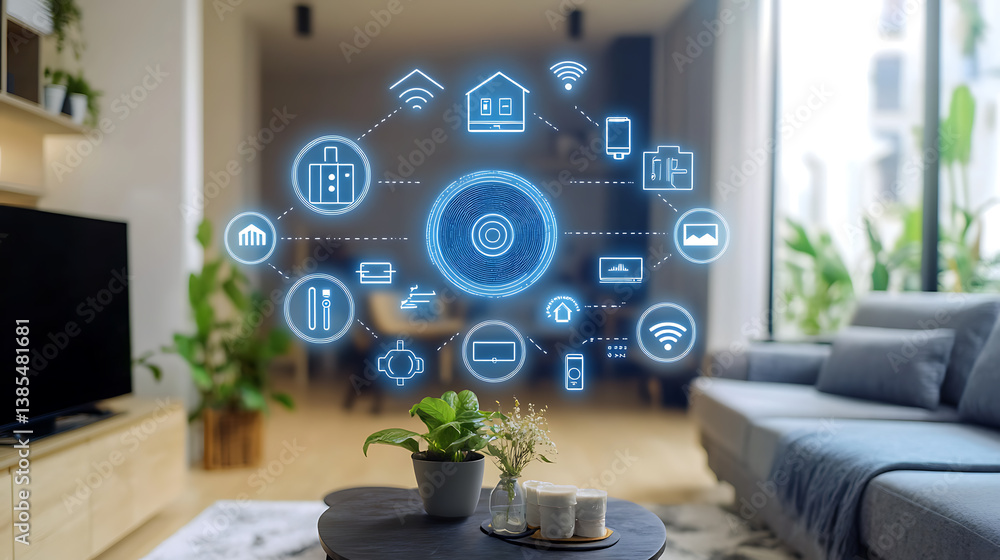Poster an ai powered system automating smart home appliance control by analyzing real time usage data and e