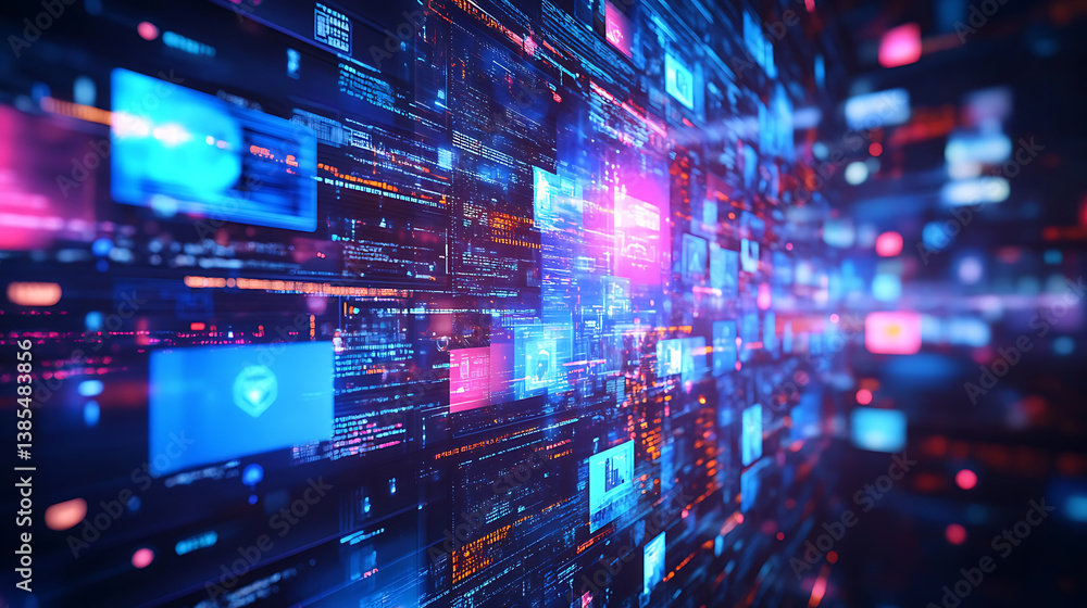 Aufkleber an ai powered system automating social media analytics by analyzing real time trends, hashtags, and 