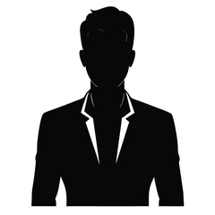 People Silhouettes, person standing silhouette illustration, Man standing silhouette, People Profile Silhouettes, silhouette of a person, silhouettes of a man in a business suit in different poses.