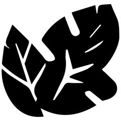 Summer leaf illustration for modern design concepts