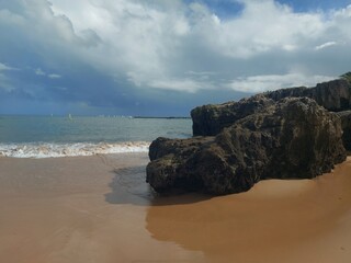 lisbon, sky, clouds, cityescape, travel, tourism, beach, peace, water, sand