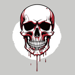 skull vector for graphic design needs