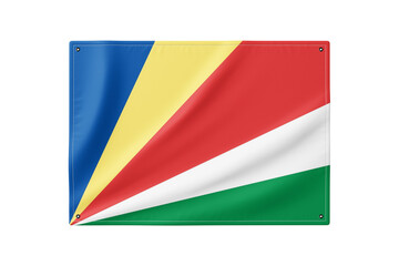 Fototapeta premium Flag of Seychelles