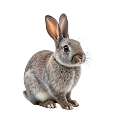 Obraz premium Adorable rabbit sitting peacefully.