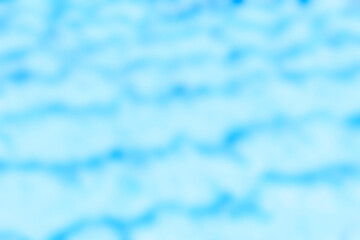 幾重にも連続して波が寄せる紋様が涼しいうす青色抽象イメージ。