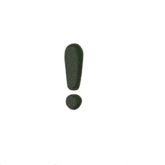 3d exclamation mark