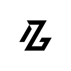 Fototapeta premium letter L logo