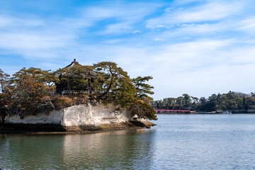 Godaido hall in Matsushima near Sendai, Miyagi, Japan