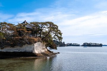 Godaido hall in Matsushima near Sendai, Miyagi, Japan