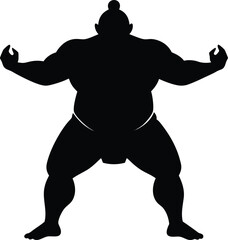 silhouette of a young man exercising