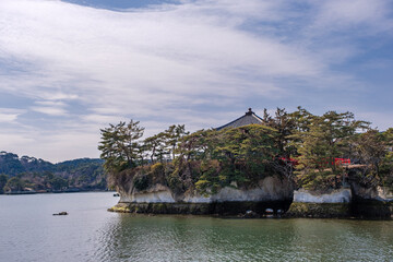 Godaido hall in Matsushima near Sendai, Miyagi, Japan