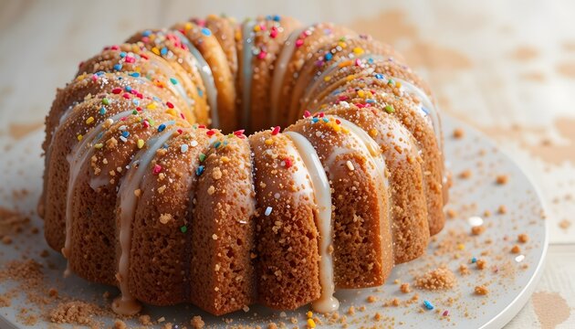 Charming cake adorned with springs showcasing artistic design and colorful elements ideal for celebratory events