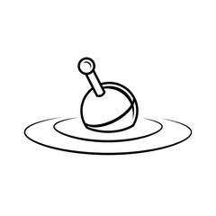 Floating Icon. Float Symbol - Vector. 