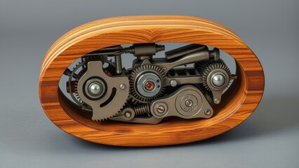 The Heart of Machinery and the Beauty of Woodcraft