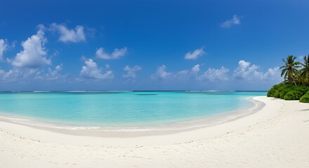 Azure Embrace: Island Serenity AI Generated