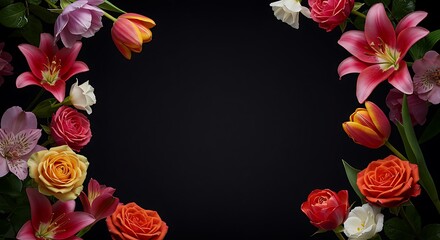 Nocturne of Blooms AI Generated