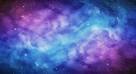 Naklejka premium Cosmic Lavender Haze AI Generated