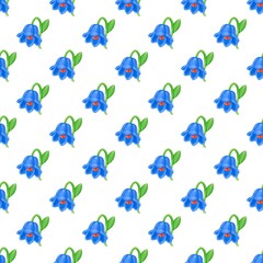 Obraz premium seamless pattern with flowers 