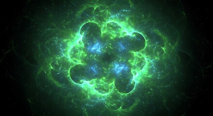 Emerald Luminescence AI Generated