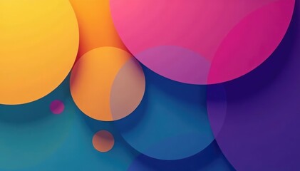 Subtle overlapping circles creating a gradient effect, design, wallpaper