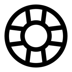 Obraz premium lifesaver icon for illustration