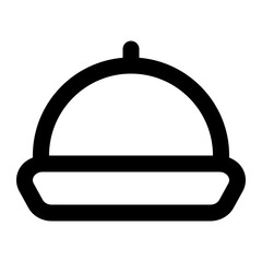 room service icon for illustration